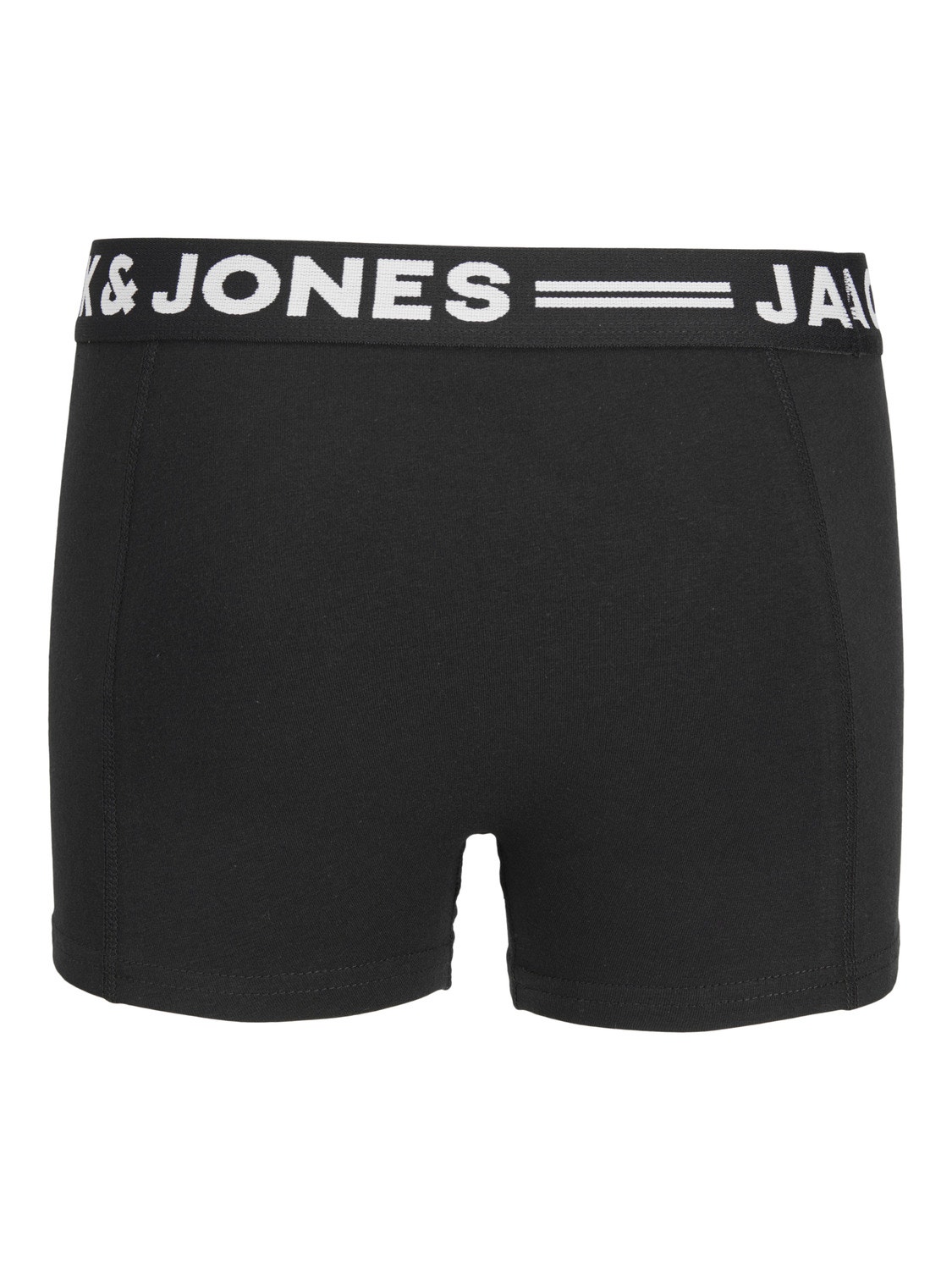 Jack & Jones 3-balení Trenýrky Junior -Black - 12149293