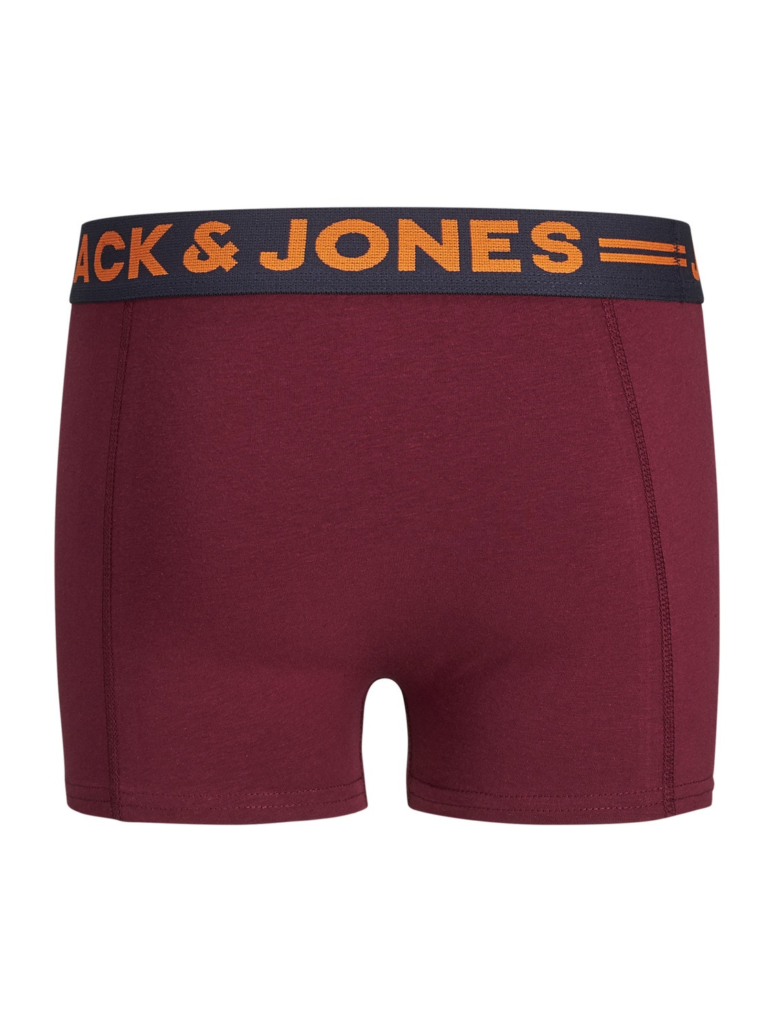 Jack & Jones 3-pak Bokserki Dla chłopców -Dark Grey Melange - 12149294