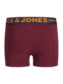Jack & Jones Paquete de 3 Trunks Junior -Dark Grey Melange - 12149294