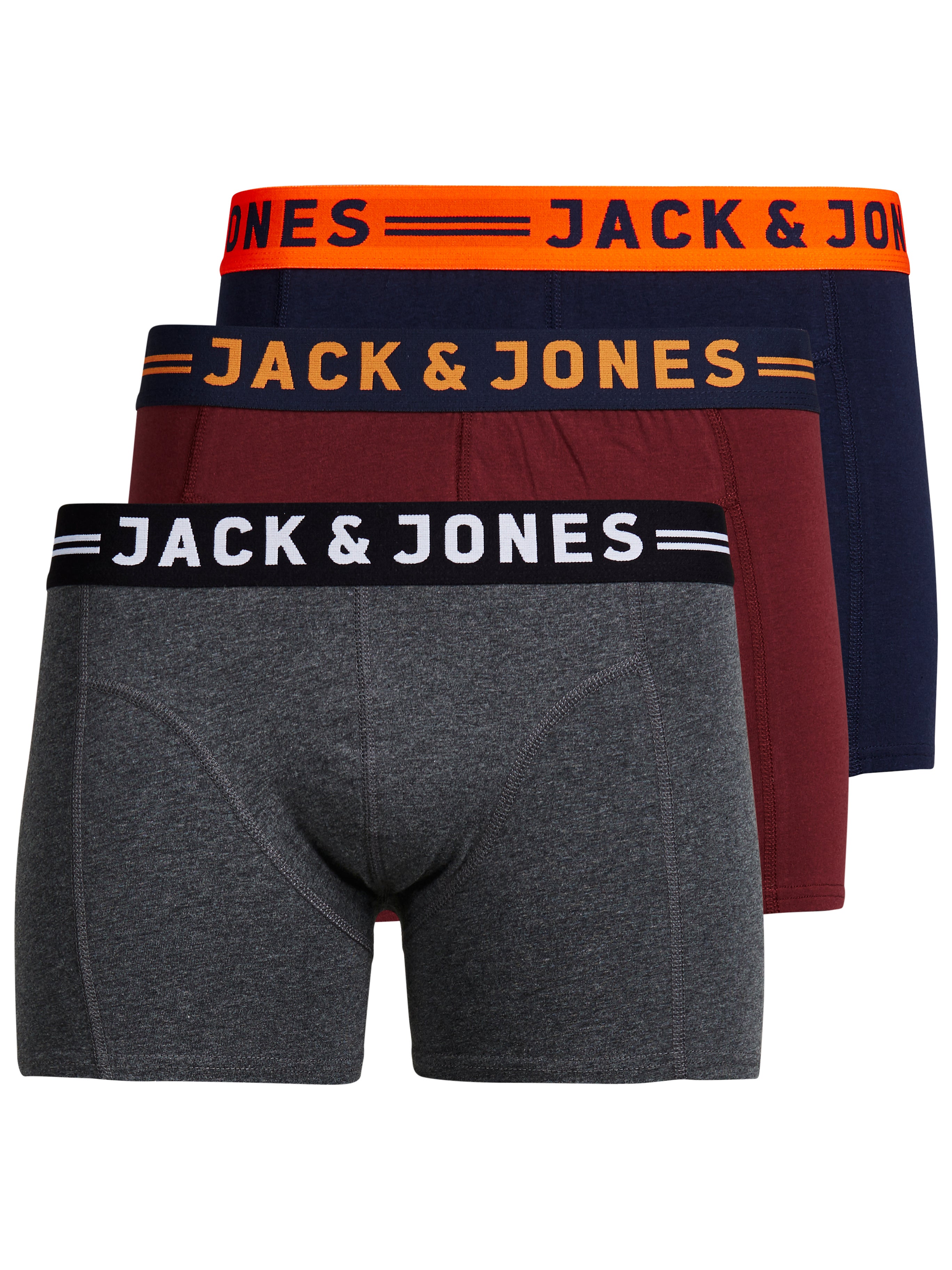 Jack & Jones Jacrikki - Rojo - Calzoncillos Hombre