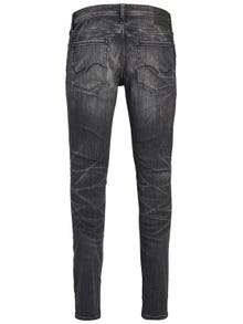 Jack & Jones JJILIAM JJORIGINAL AM 830 Skinny fit jeans For boys -Black Denim - 12149936