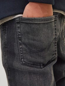 Jack & Jones JJILIAM JJORIGINAL AM 830 Skinny fit jeans For boys -Black Denim - 12149936