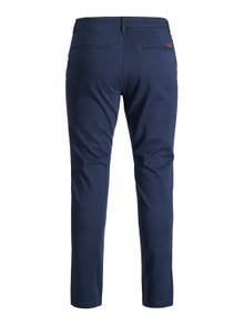 Jack & Jones Slim Fit Spodnie chino -Navy Blazer - 12150148