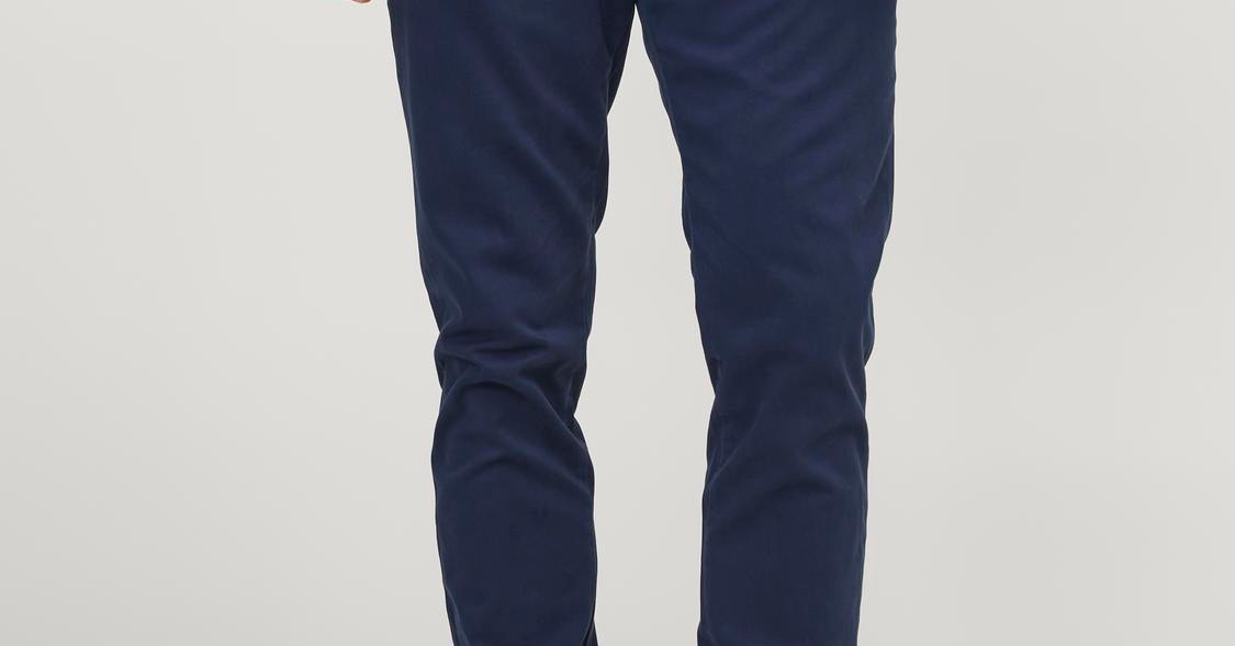 Slim Fit trousers Blue Dark | Jones® Jack & | Chino
