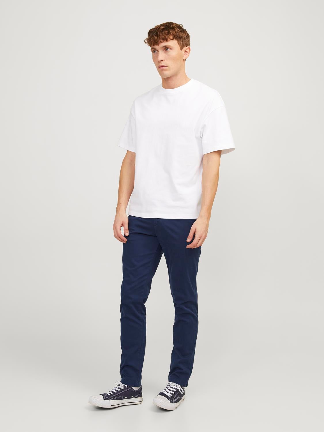 Παντελόνι Slim Fit Κινέζικο παντελόνι