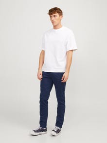 Jack & Jones Slim Fit Chino trousers -Navy Blazer - 12150148