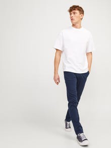 Jack & Jones Krój slim Spodnie chino -Navy Blazer - 12150148