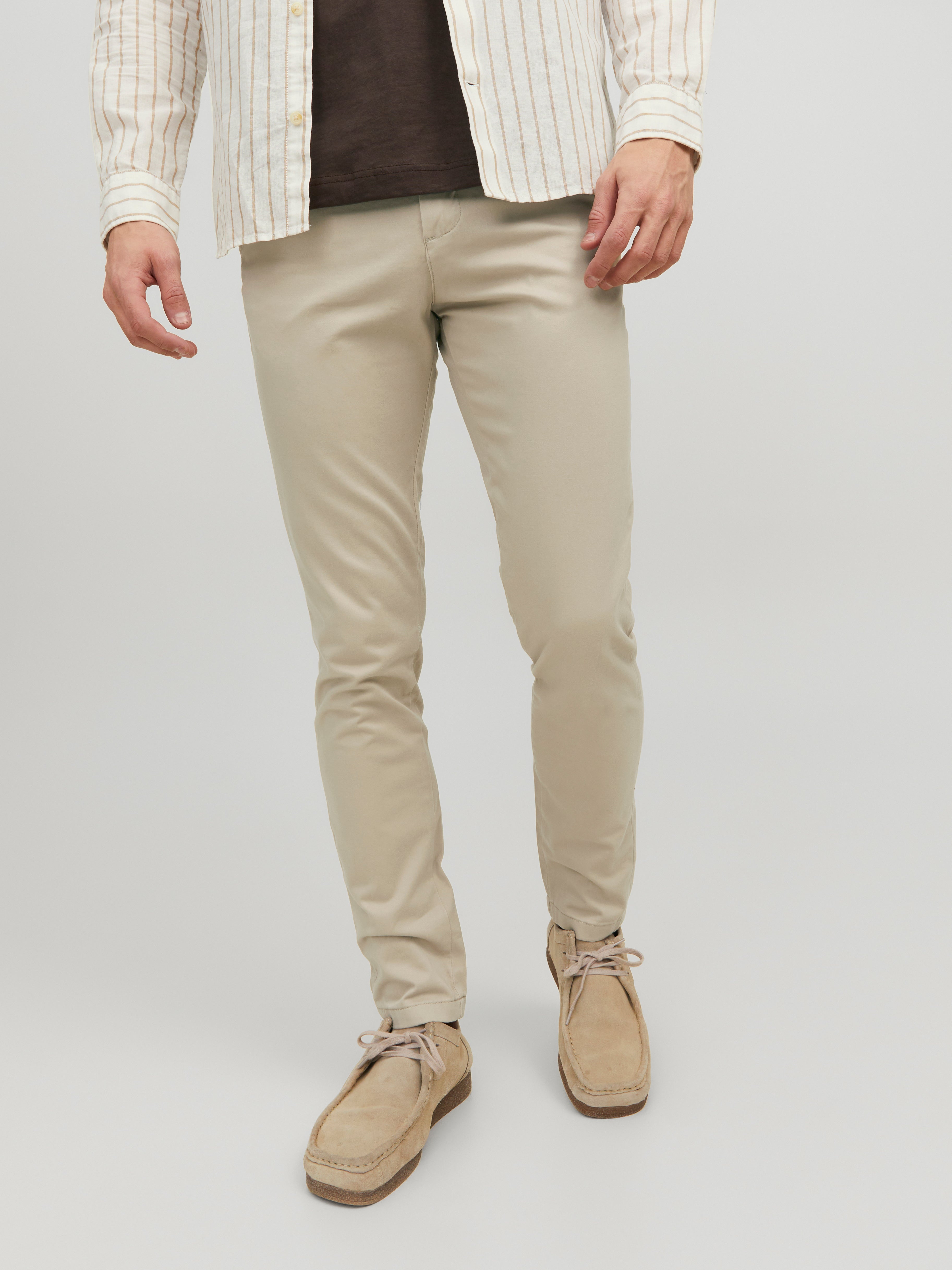 Unique Bargains Men's Slim Fit Trousers Flat Front Solid Color Business  Pants - Walmart.com