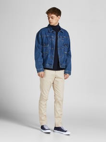 Jack & Jones Priglundantis kirpimas Chino kelnės -Oxford Tan - 12150148