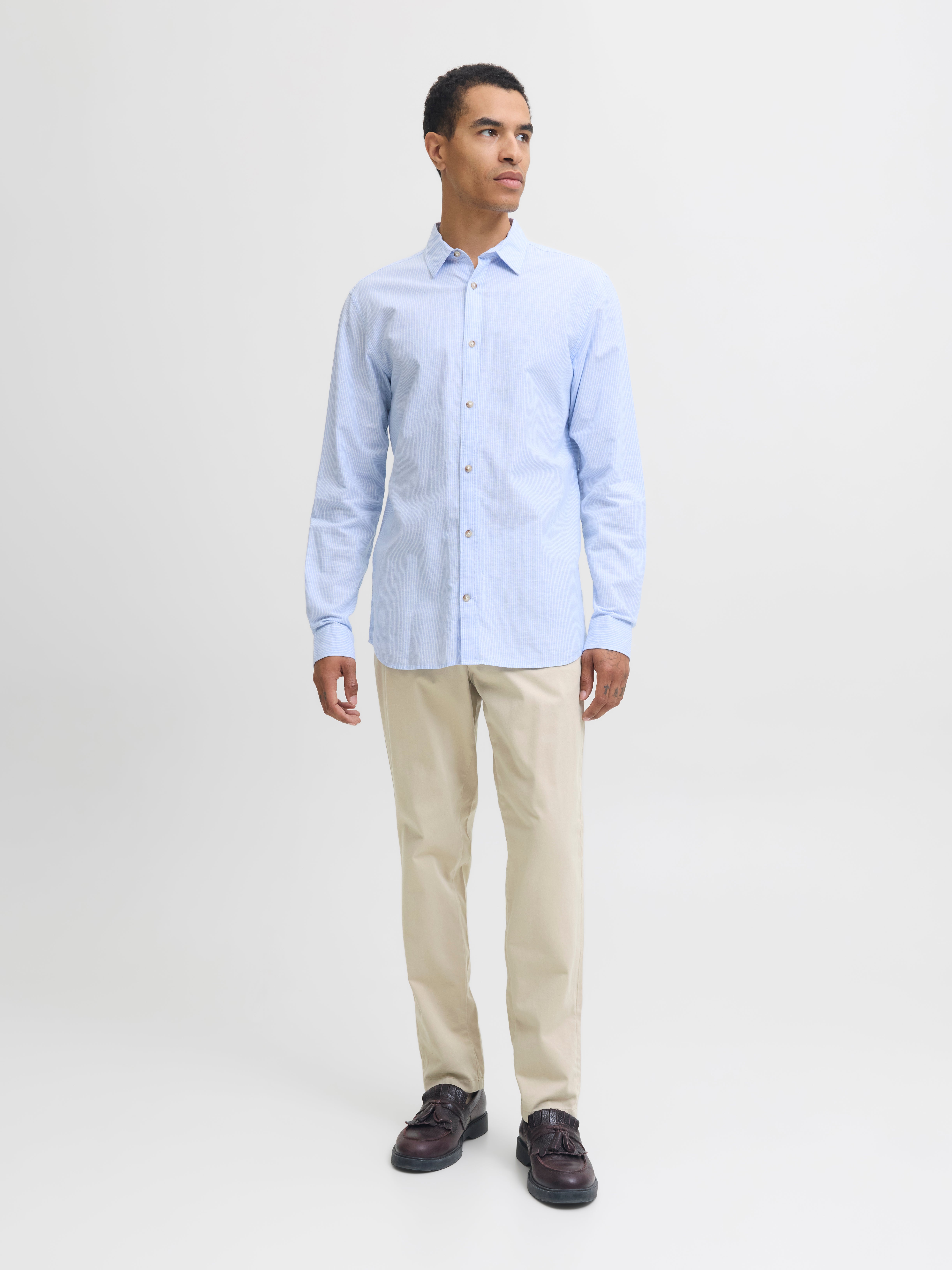 Jack & Jones Slim Fit Chino kelnės -Oxford Tan - 12150148