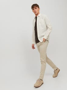 Jack & Jones Priglundantis kirpimas Chino kelnės -Oxford Tan - 12150148