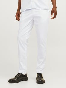 Jack & Jones Priglundantis kirpimas Chino kelnės -White - 12150148