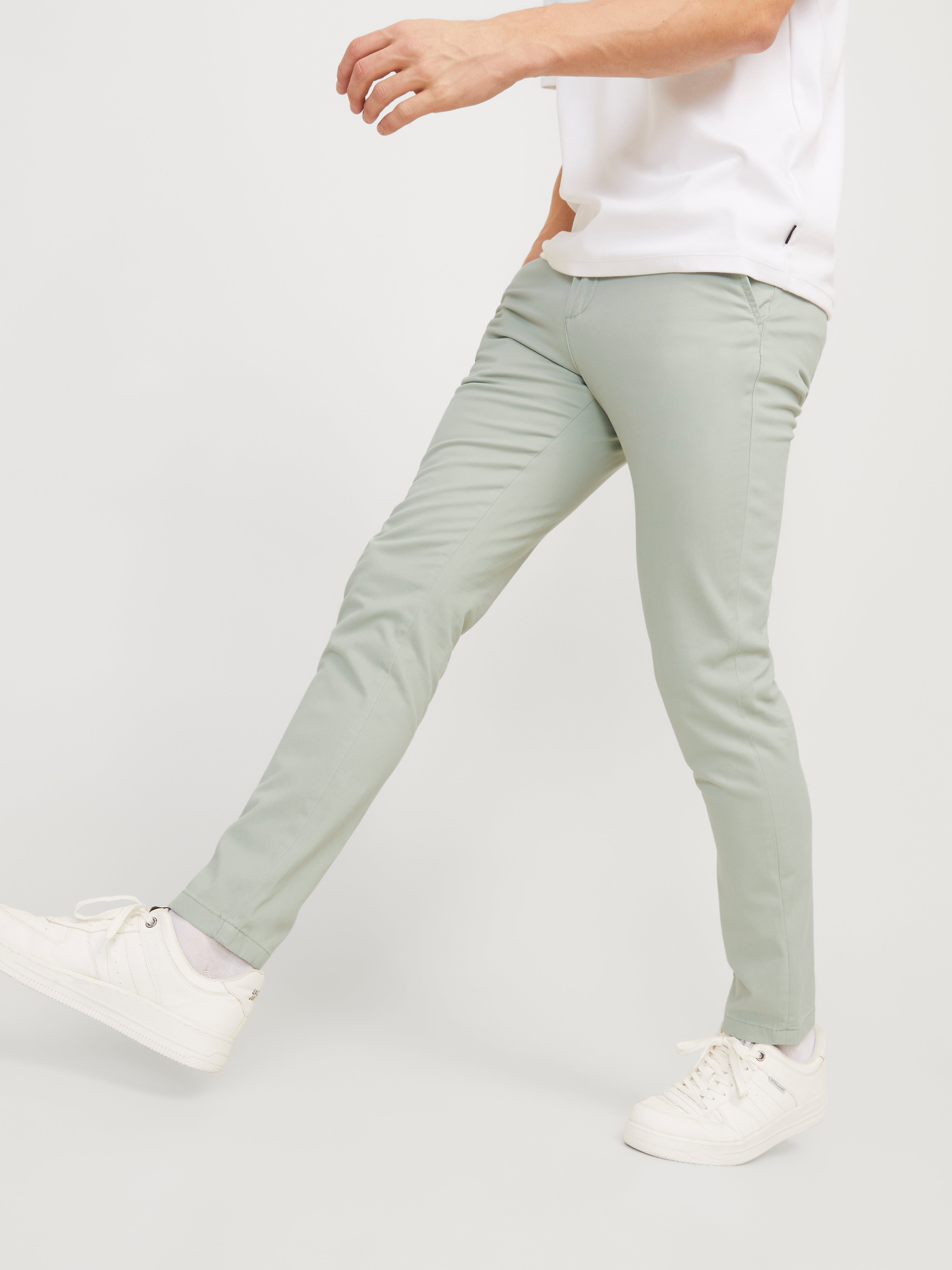 Jack & Jones Slim Fit Szövetnadrág -Desert Sage - 12150148