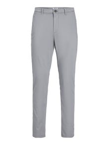 Jack & Jones Παντελόνι Slim Fit Chinos -Ultimate Grey - 12150148