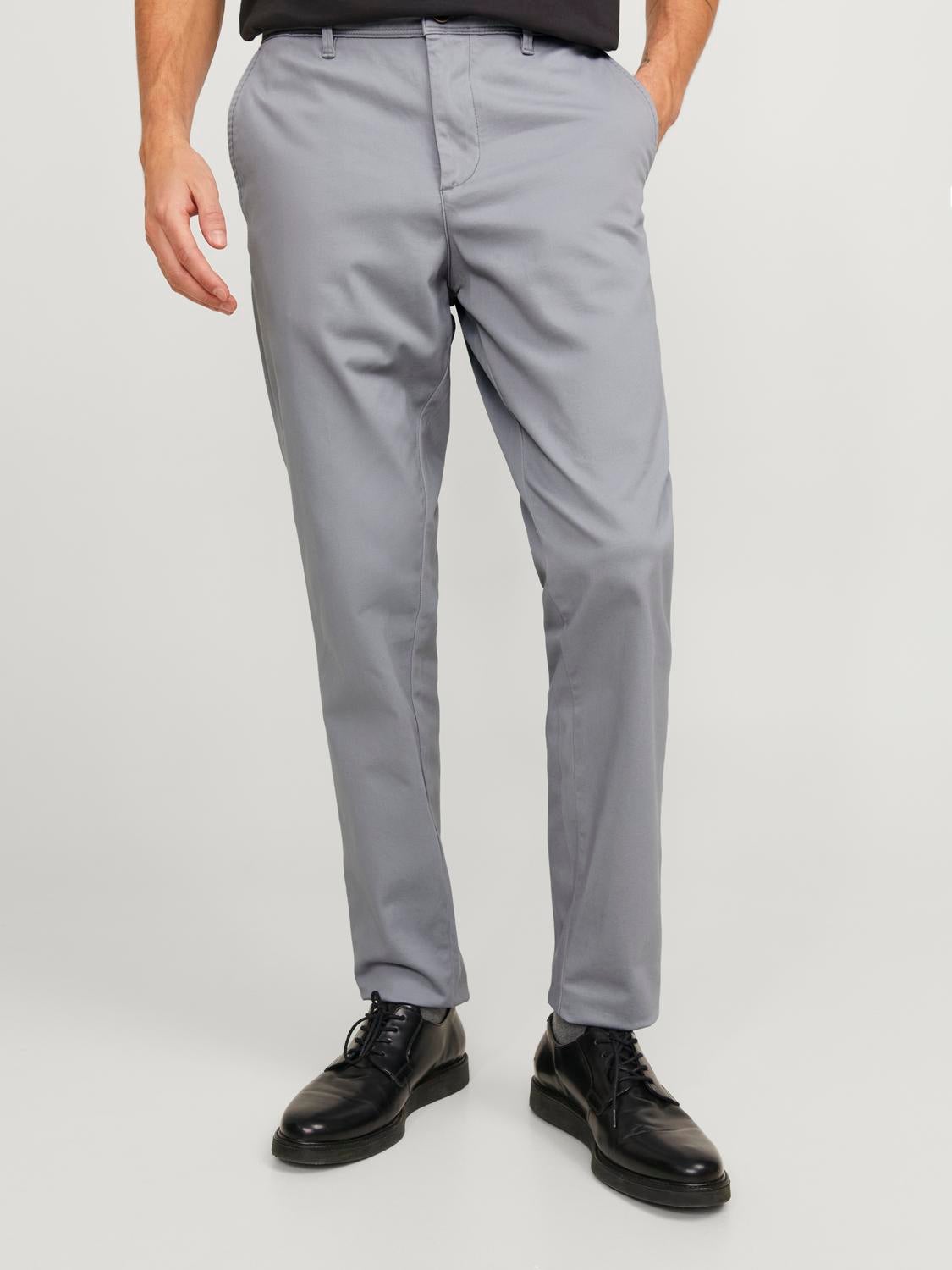 Pantalones chinos Corte slim Gris intermedio Jack Jones