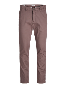 Jack & Jones Priglundantis kirpimas Chino kelnės -Peppercorn - 12150148