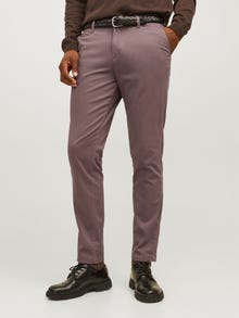 Jack & Jones Priglundantis kirpimas Chino kelnės -Peppercorn - 12150148
