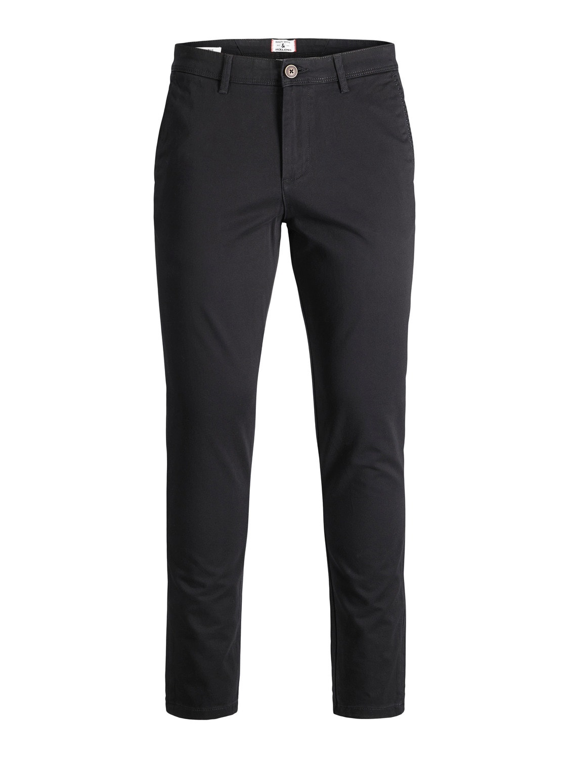 Jack & Jones Slim Fit Plátěné kalhoty Chino -Black - 12150158