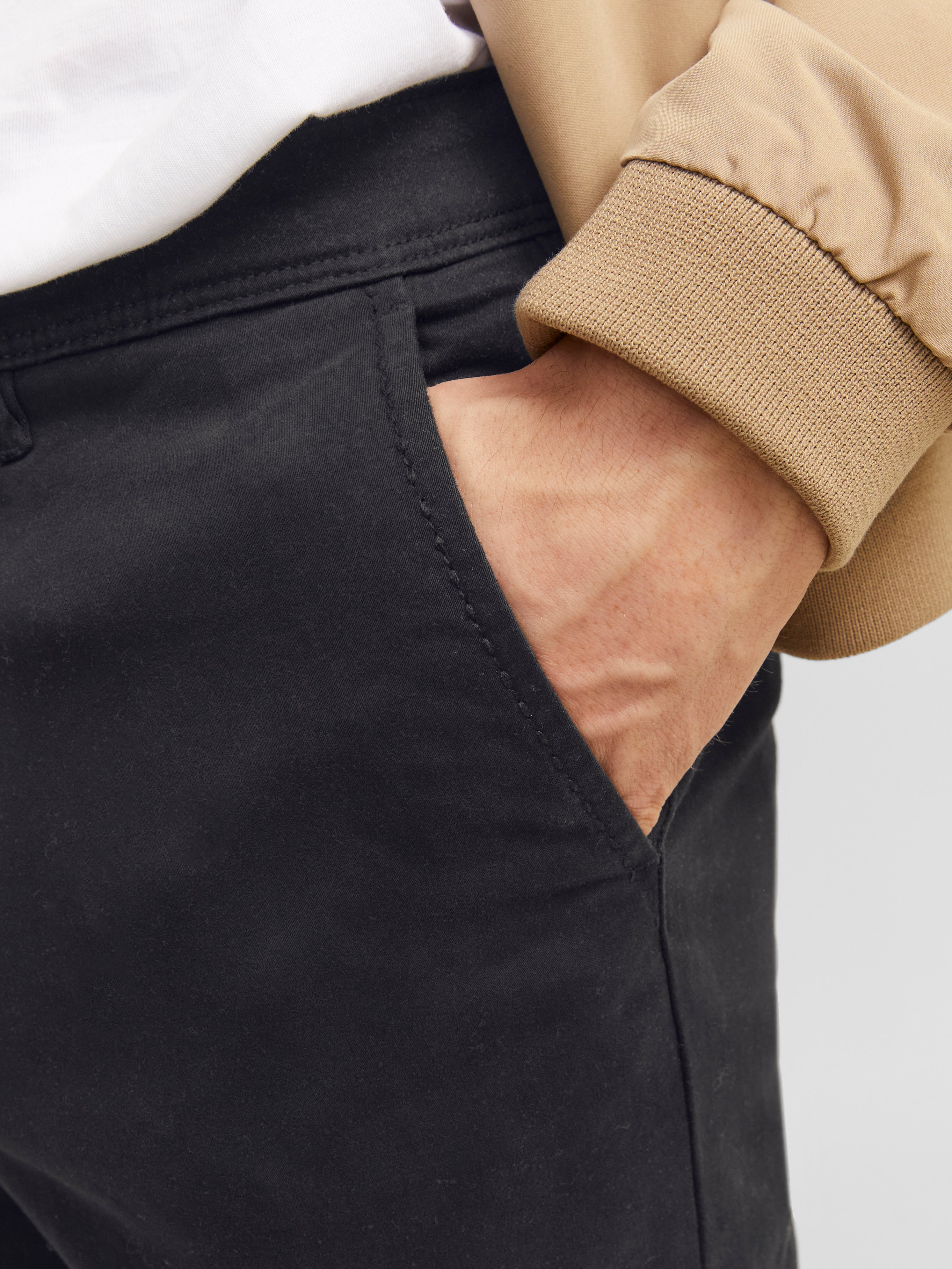 Jack & Jones Slim Fit Chino kelnės -Black - 12150158