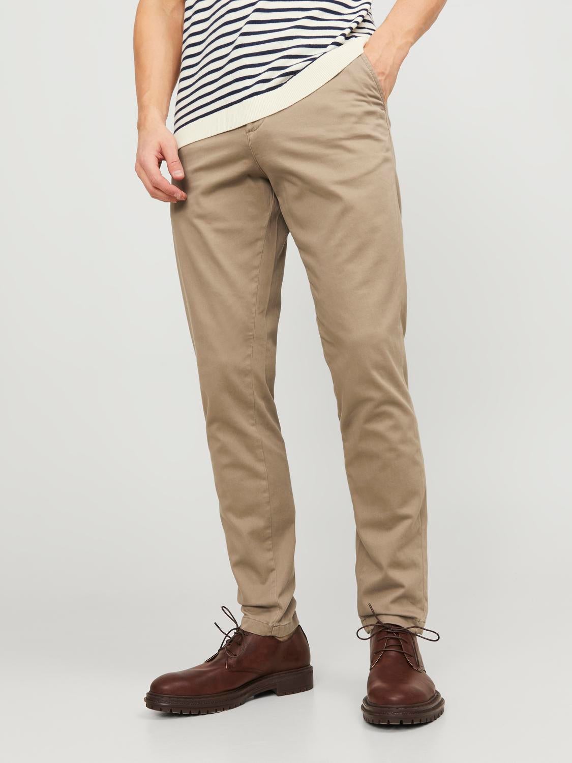Khaki Chinos with Grey Shoes Outfits 211 ideas  outfits  Lookastic