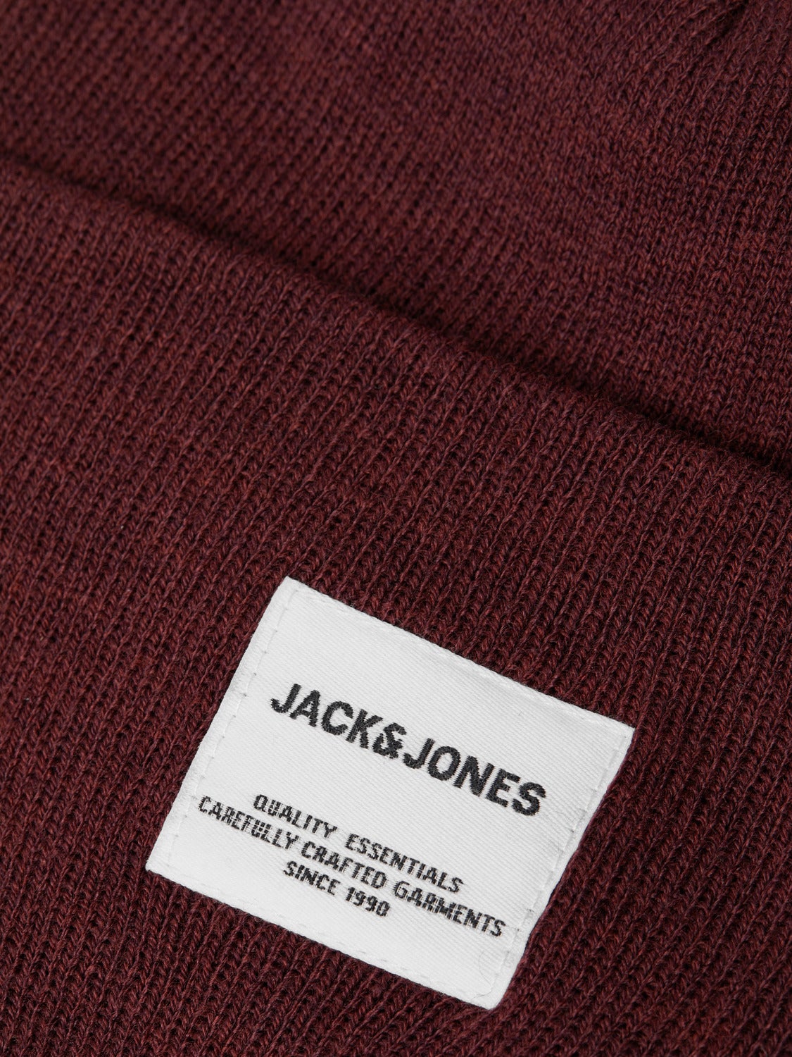 Jack Jones Bonnets Homme De Couleur Rouge 2157107-rouge0 - Modz