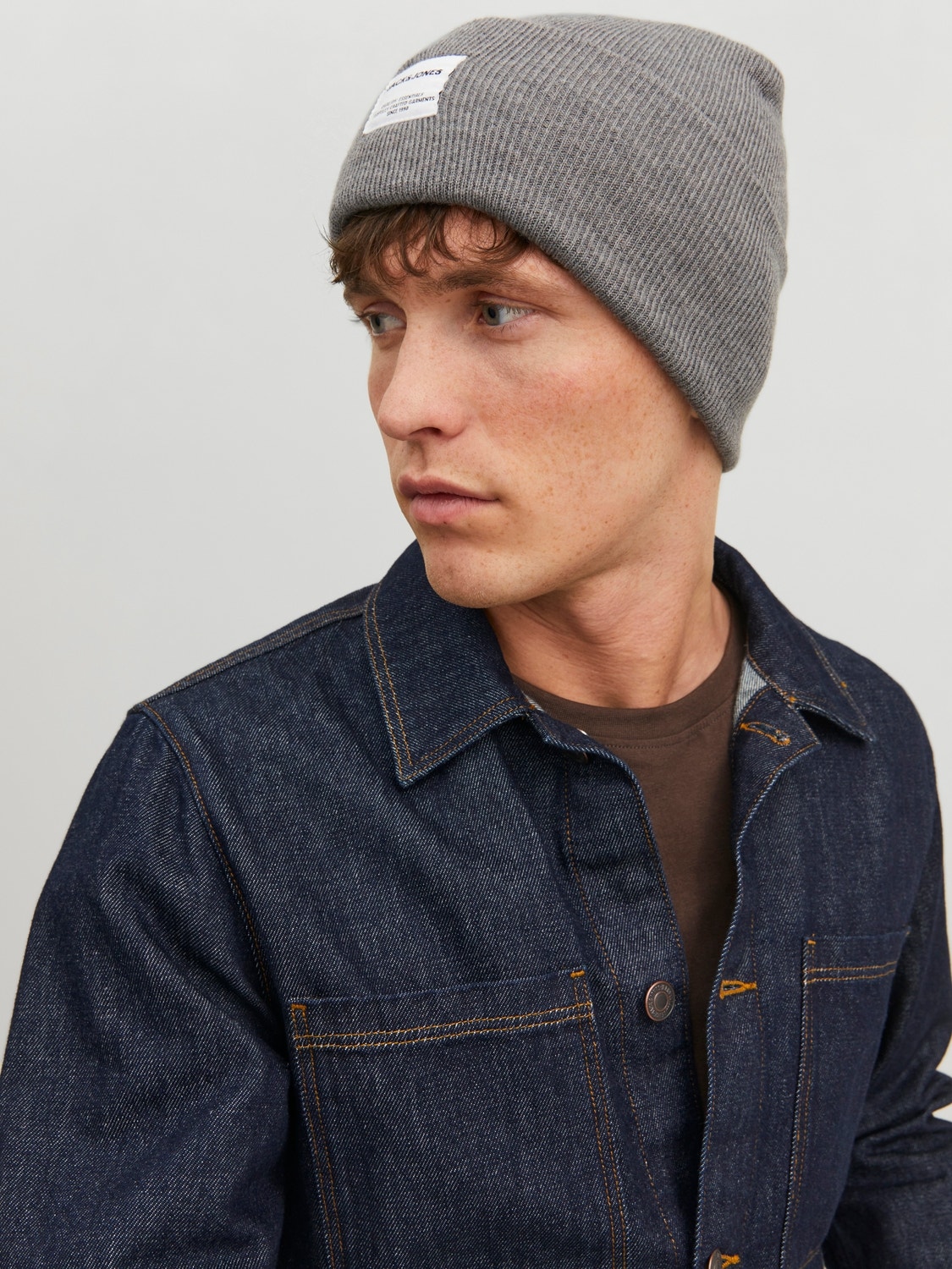 Jack&Jones Bonnet Jaclong 12150627 Gris