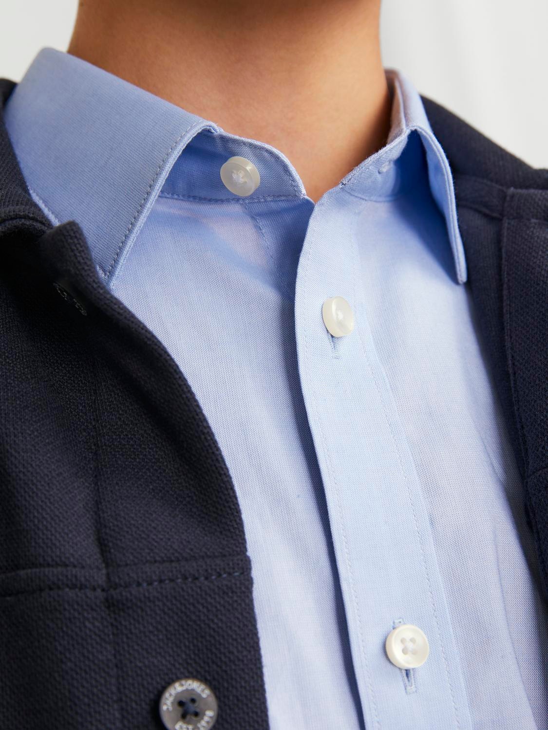 Jack & Jones Formeel overhemd Voor jongens -Cashmere Blue - 12151620