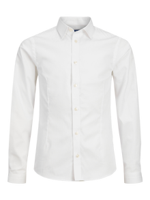 Jack & Jones Klasikiniai marškiniai Jaunimui -White - 12151620