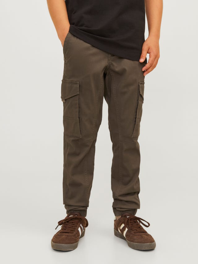 Jack & Jones Calças Cargo Slim Fit Para meninos - 12151646