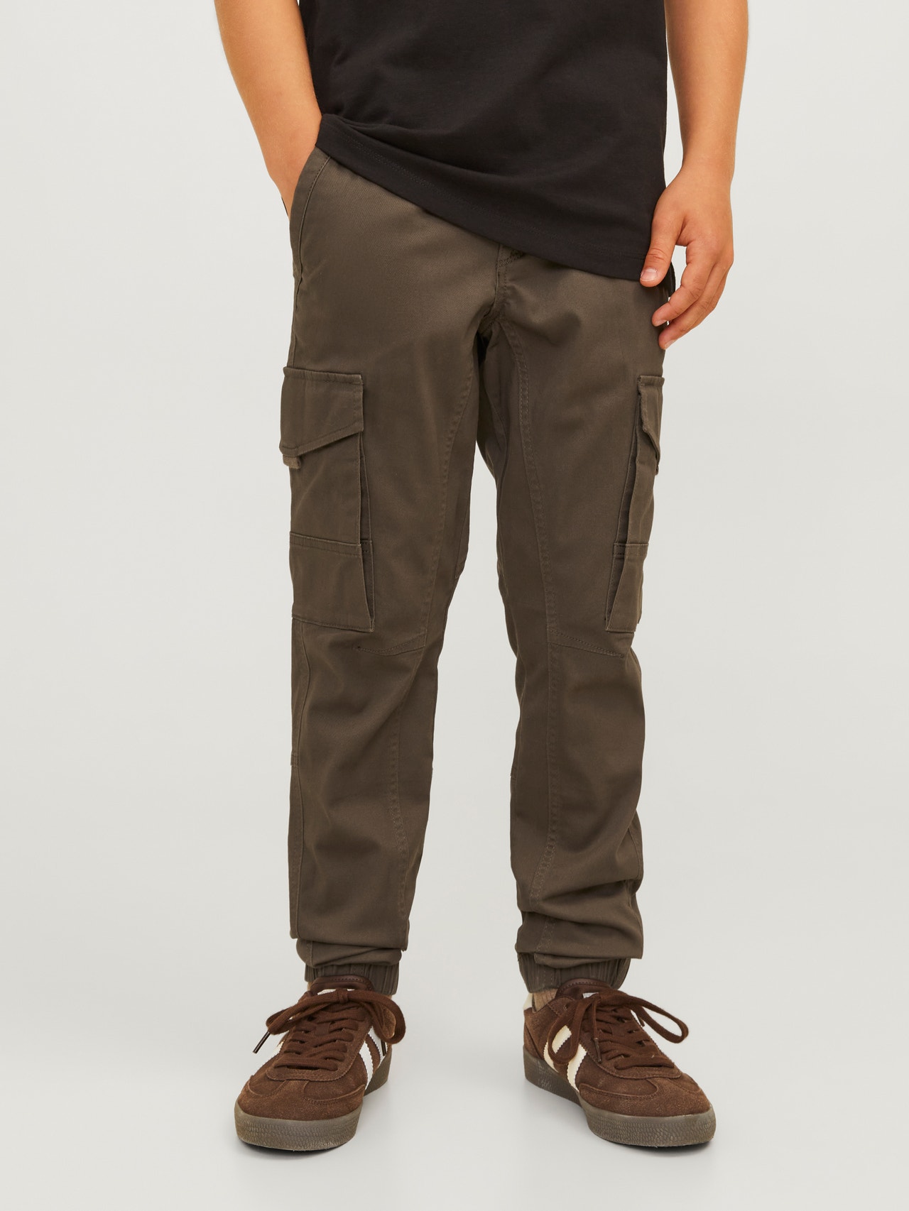 Jack & Jones Poikien Slim Fit Reisitaskuhousut -Wren - 12151646