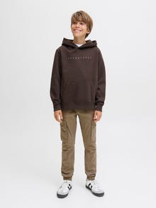 Jack & Jones Cargo hlače JUNIOR -Brindle - 12151646