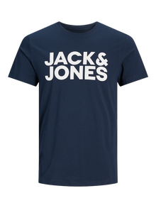 Jack & Jones T-shirt -Navy Blazer - 12151955
