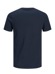Jack & Jones Logotipas Marškinėliai -Navy Blazer - 12151955