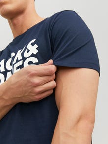 Jack & Jones Logotipas Marškinėliai -Navy Blazer - 12151955
