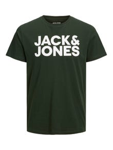 Jack & Jones Z logo Okrągły dekolt T-shirt -Mountain View - 12151955