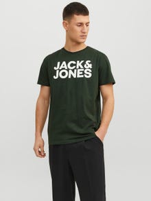 Jack & Jones Logó Környak Trikó -Mountain View - 12151955