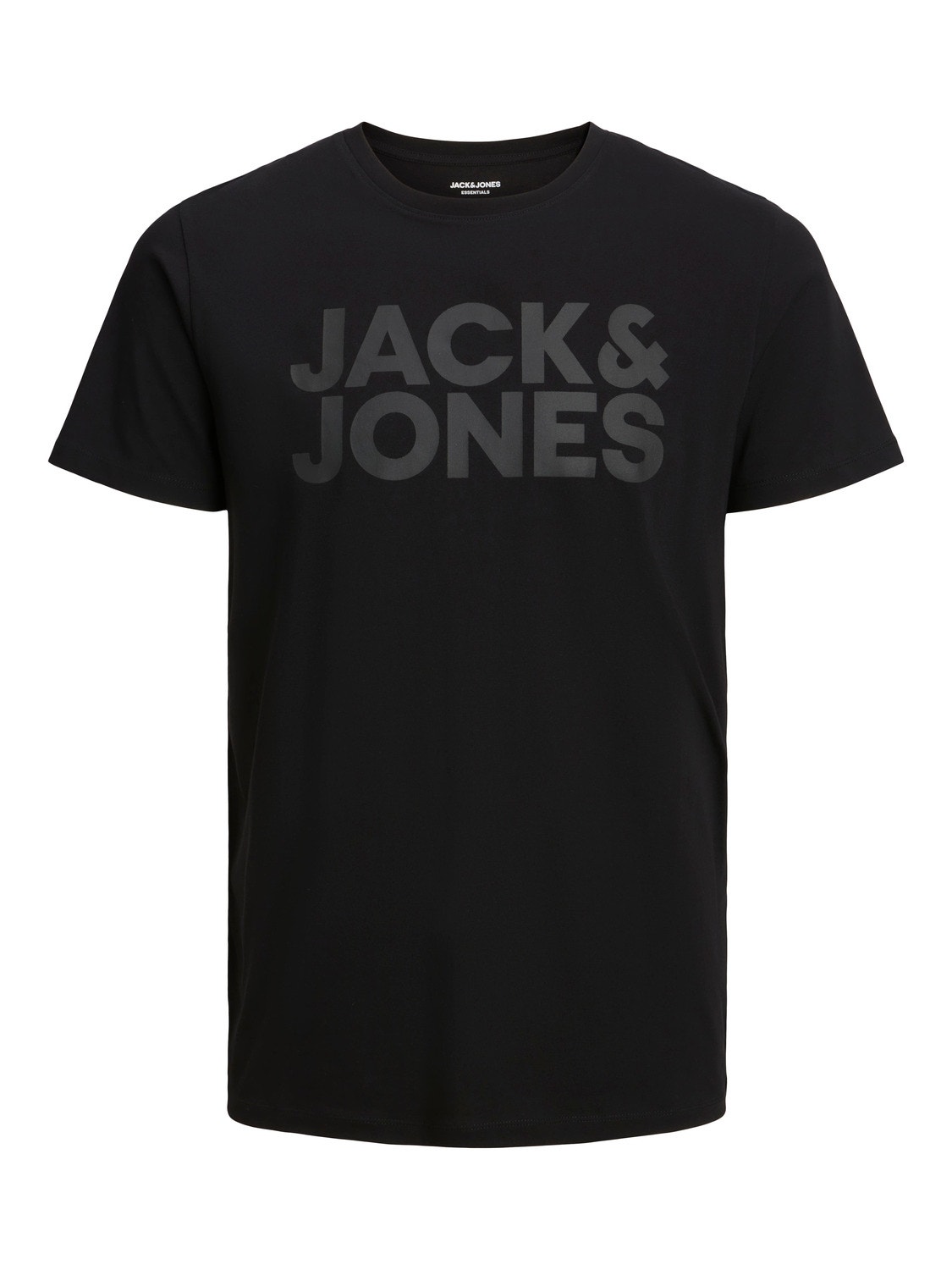 Jack & Jones Logo O-hals T-skjorte -Black - 12151955
