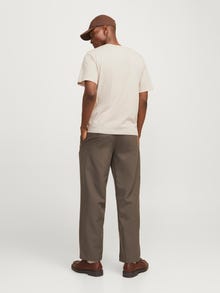 Jack & Jones Logo O-hals T-shirts -Moonbeam - 12151955