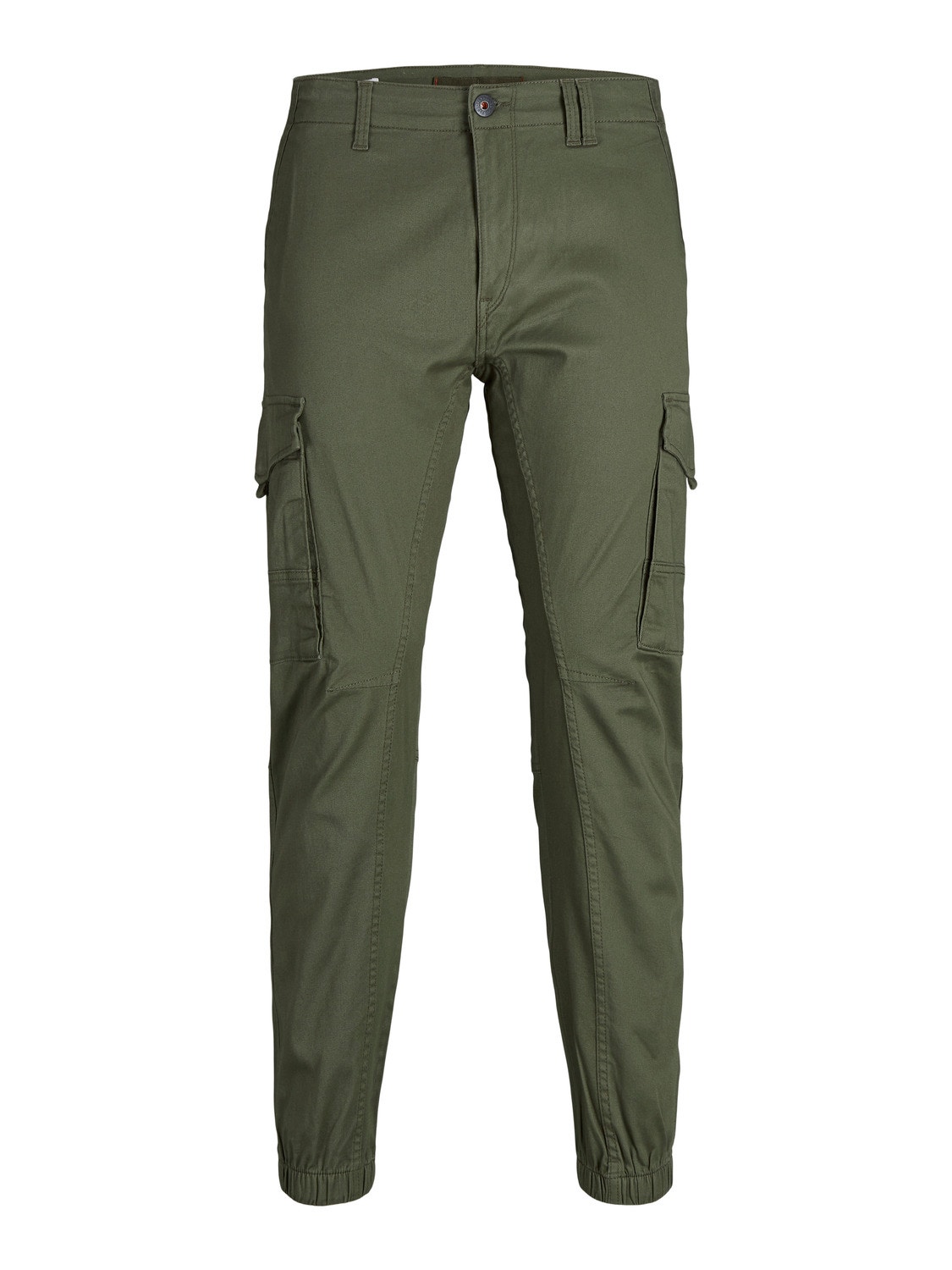 Jack & Jones Plus Size Slim Tapered Fit Cargo trousers -Olive Night - 12152279