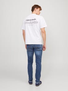 Jack & Jones JJIGLENN JJORIGINAL CB 814 NOOS Slim fit -farkut -Blue Denim - 12152347