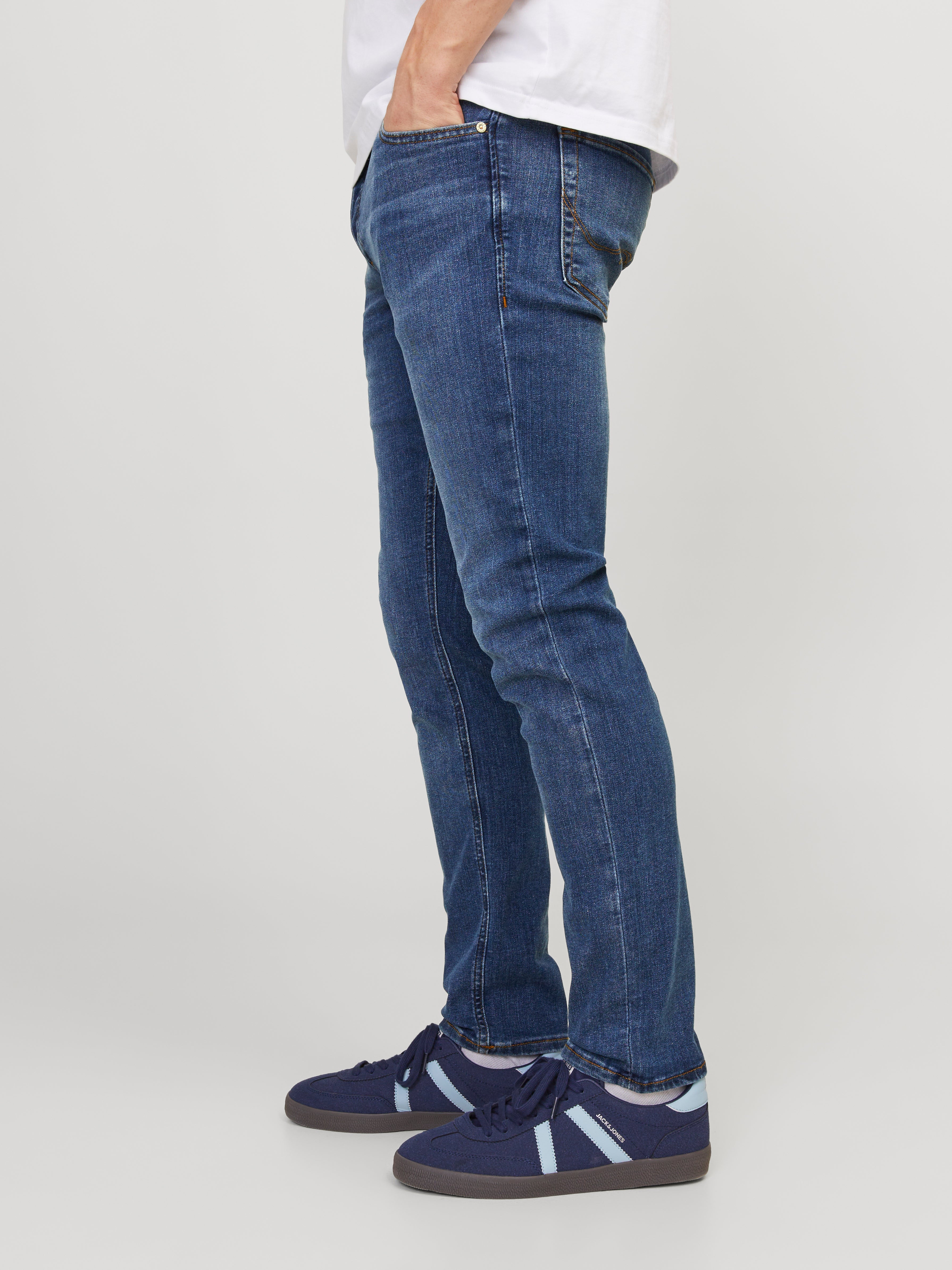 JJIGLENN JJORIGINAL AM 814 Jean slim | Bleu moyen | Jack & Jones®