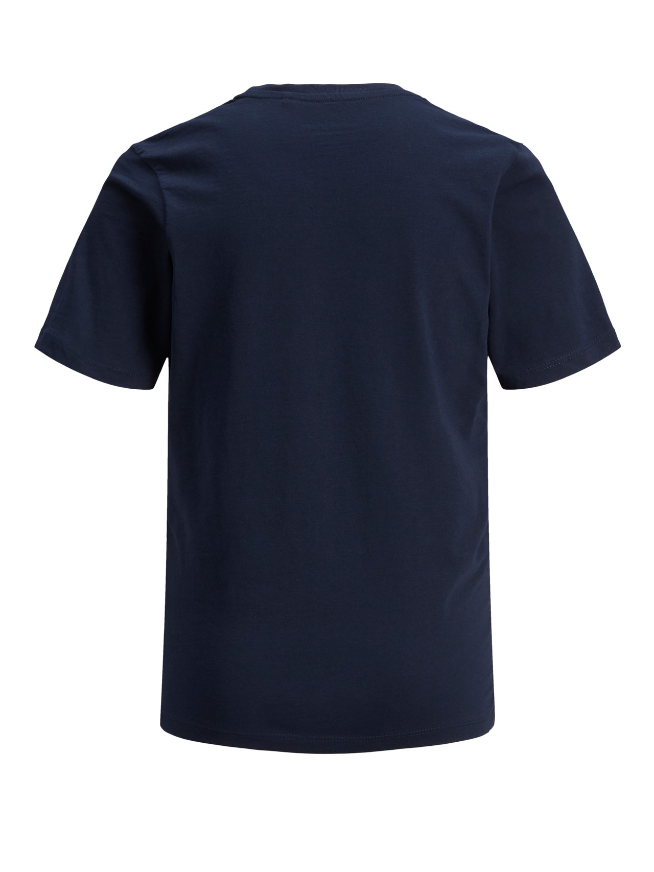 Jack & Jones Logo T-shirt Til drenge -Navy Blazer - 12152730