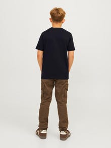 Jack & Jones Logo T-skjorte For gutter -Black - 12152730