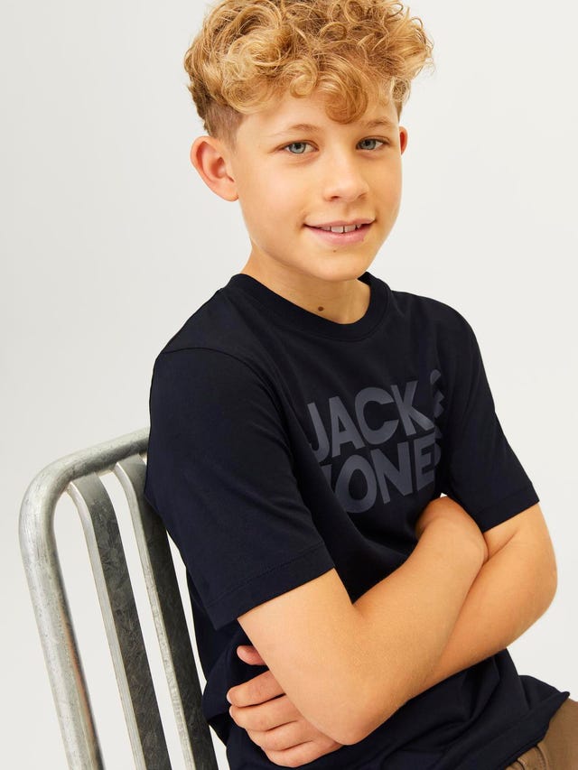 Jack & Jones Logo T-shirt Voor jongens - 12152730