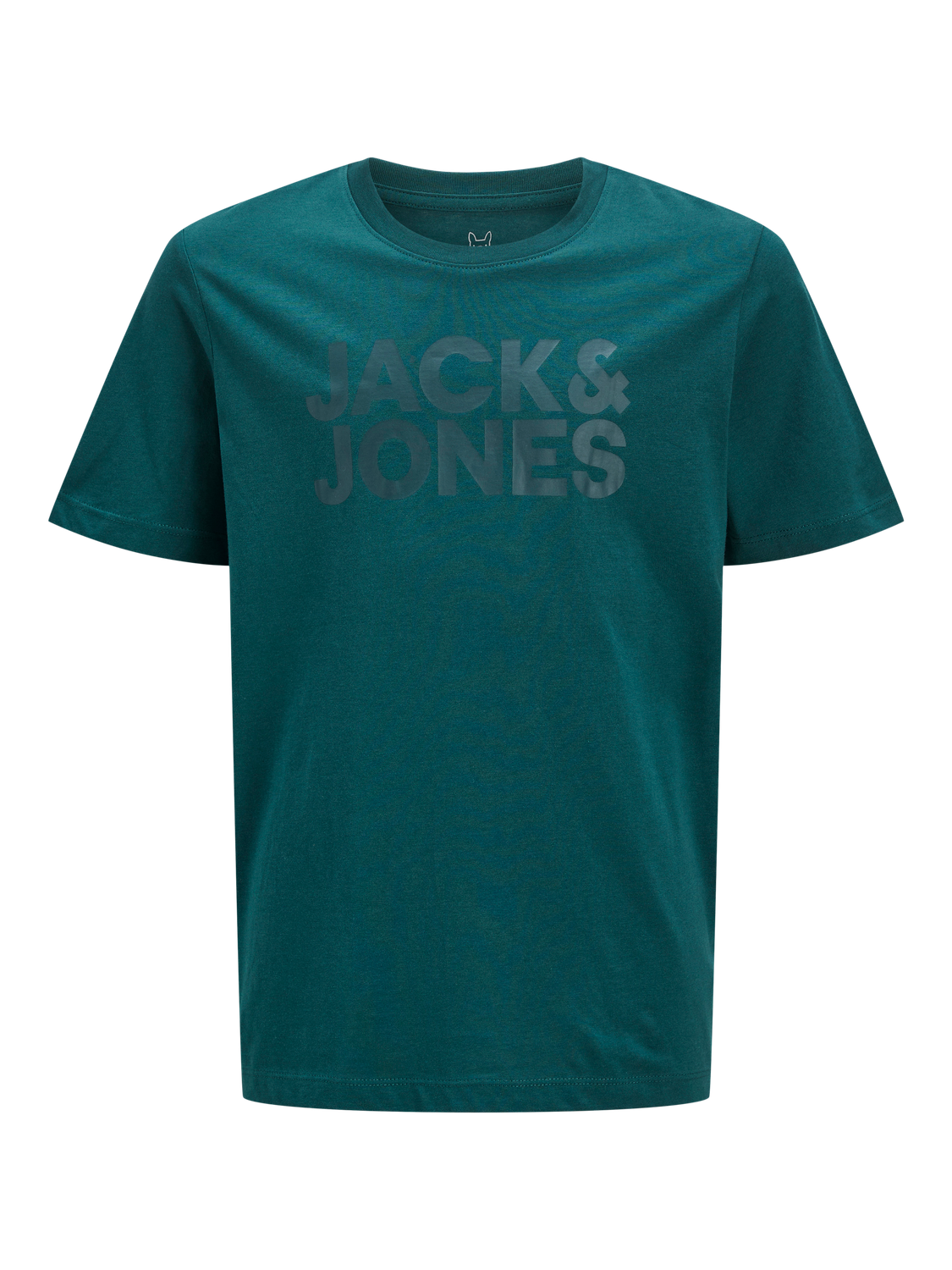 Jack & Jones T-shirt Logo Para meninos -Deep Teal - 12152730