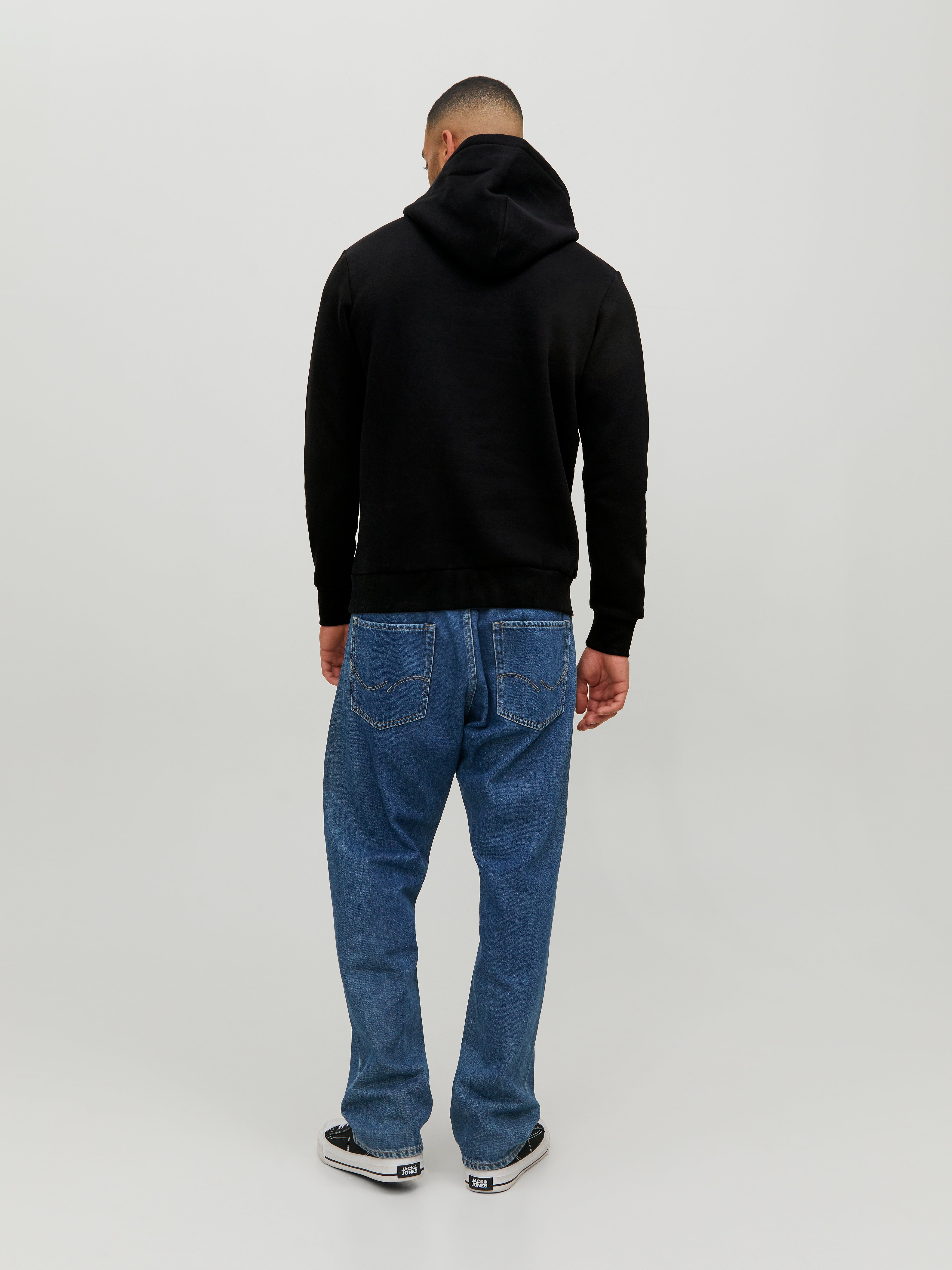 Logo Kapuzenpullover | Schwarz | Jack & Jones®