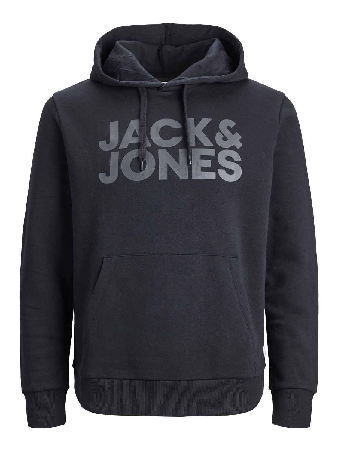 Jack & Jones Logotyp Huvtröje -Black - 12152840