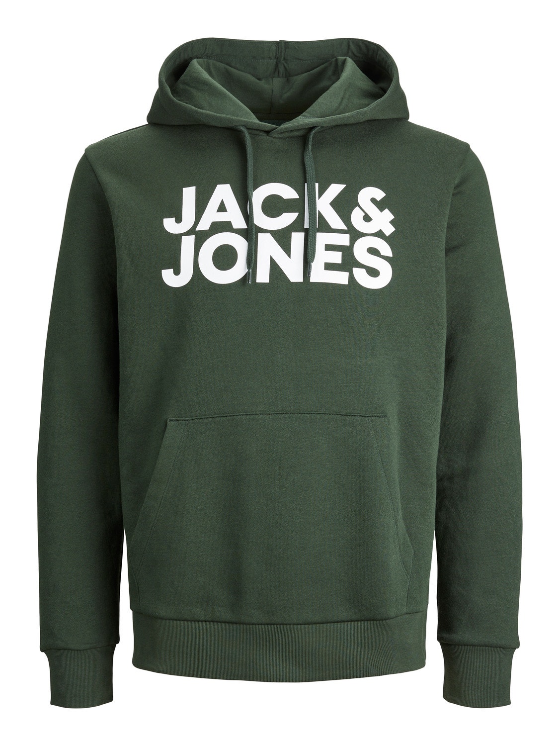 Jack & Jones Logotipas Megztinis su gobtuvu -Mountain View - 12152840