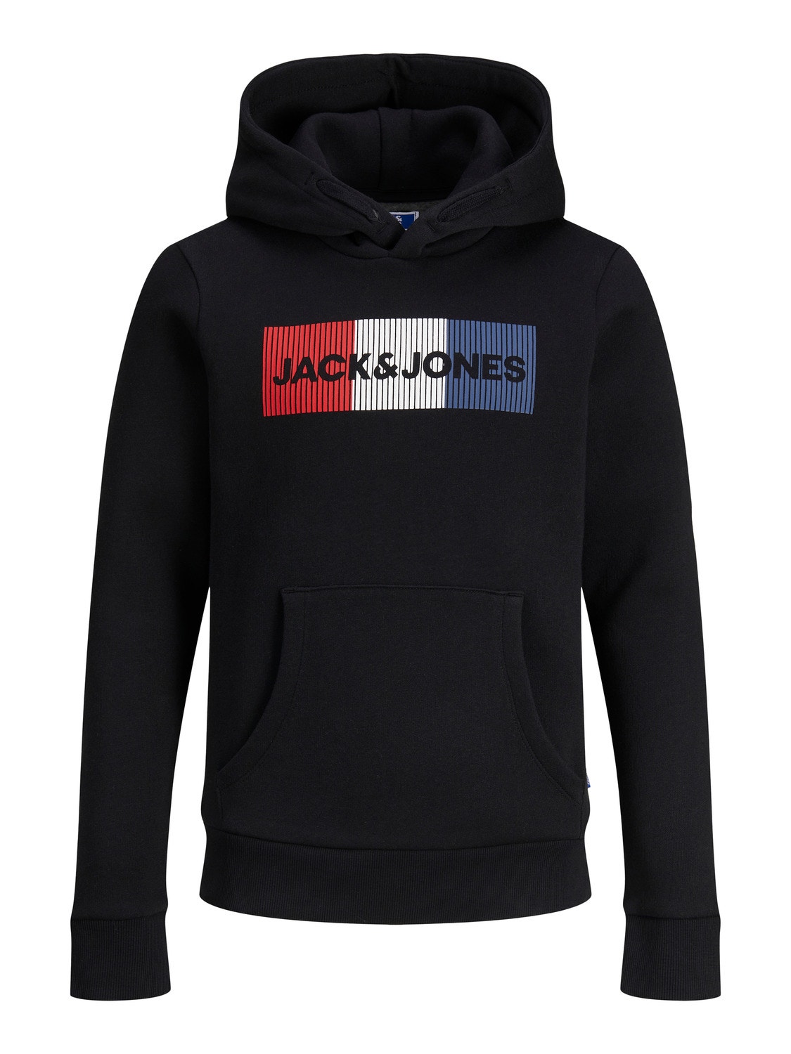 Jack & Jones Logo Hettegenser For gutter -Black - 12152841
