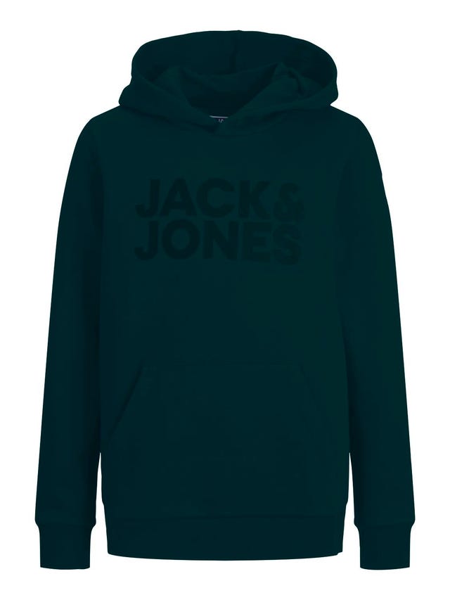 Jack & Jones Hoodie Logo Para meninos - 12152841